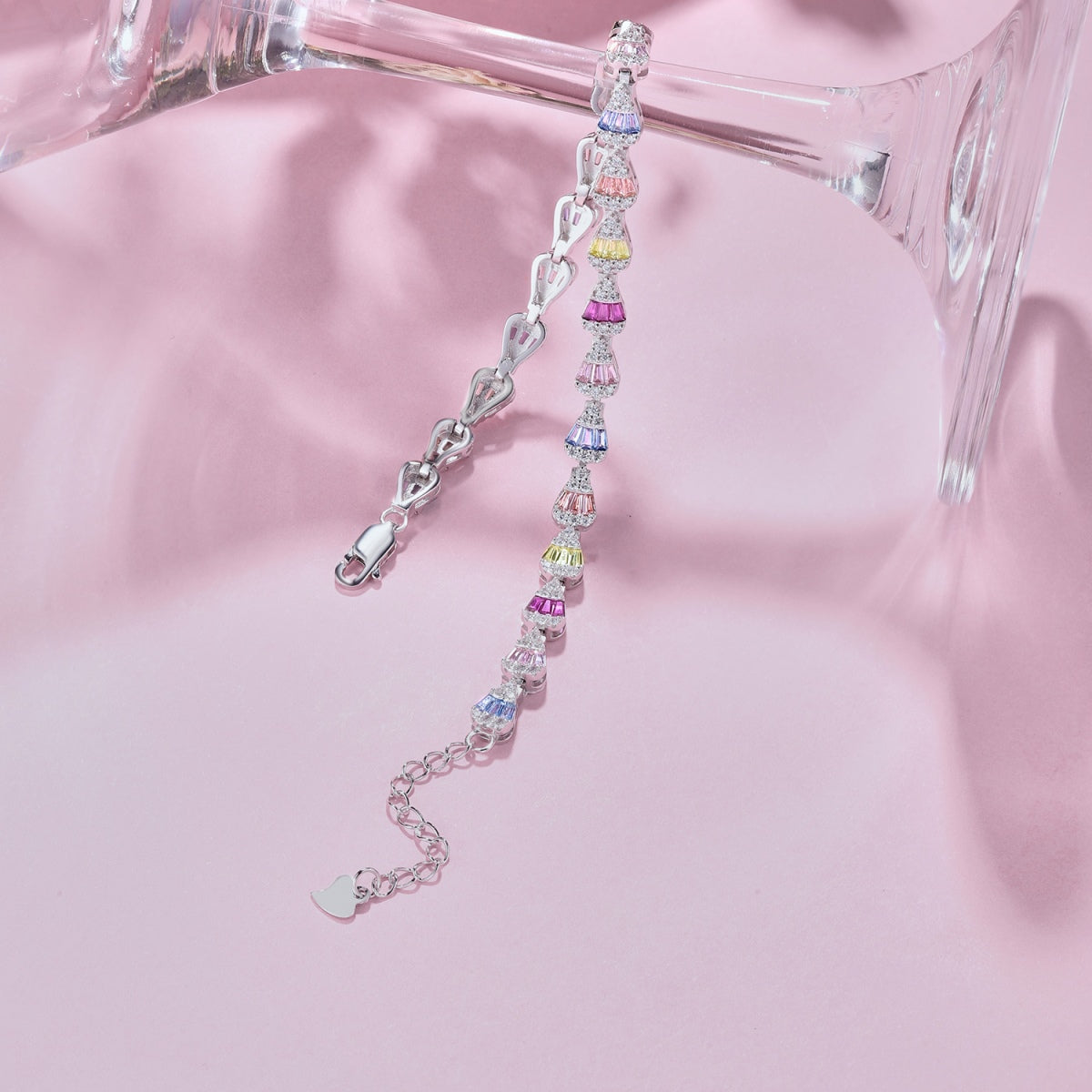 [ROYAL]Radiant Water Drop Shape Daily Bracelet