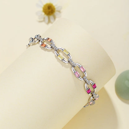 [ROYAL]Dazzling Colorful Daily Bracelet