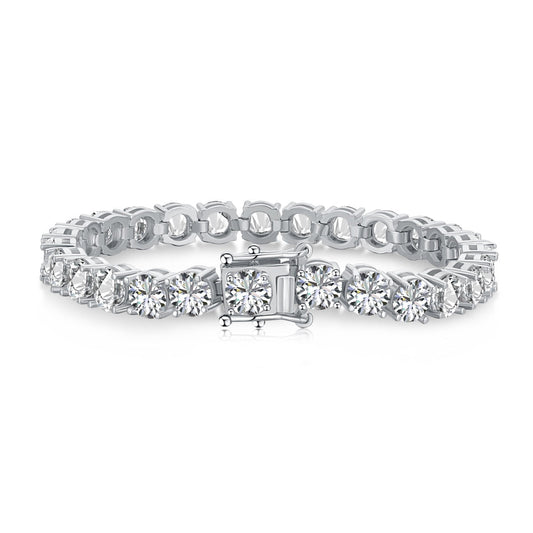 [ROYAL]0.75 Carat Dazzling Round Cut Wedding Bracelet