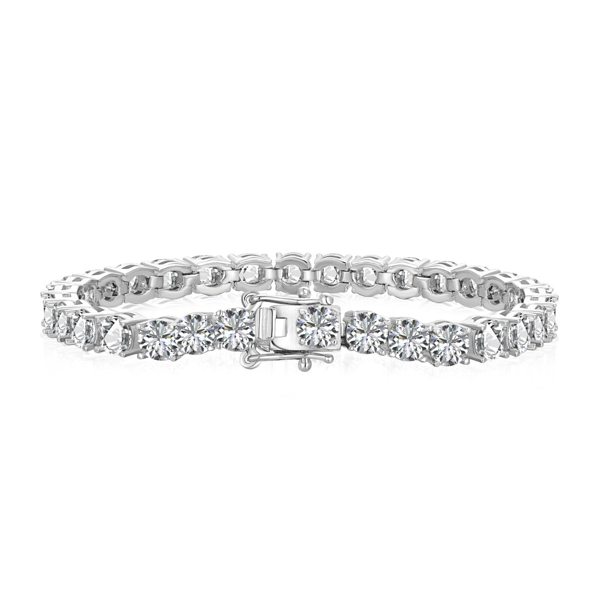 [ROYAL]Ornate Sparkling Round Cut Wedding Bracelet