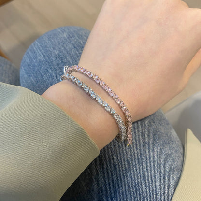 [LUXE]Schillerndes romantisches Armband in Herzform für Liebhaber