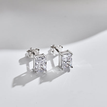 [ROYAL]Radiant Luxurious Princess Cut Daily Earrings