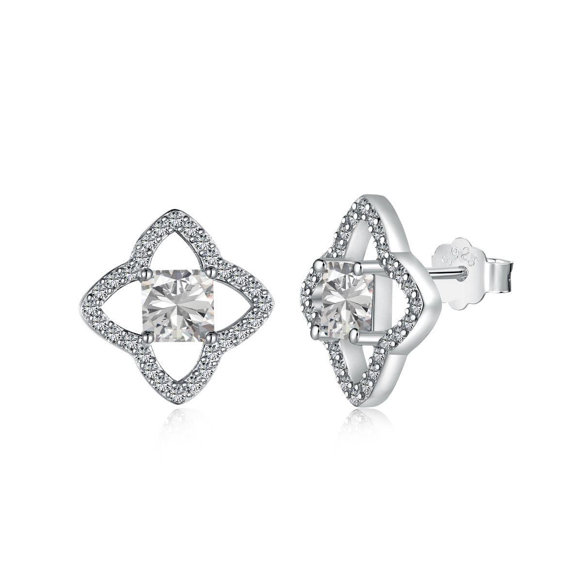 [ROYAL]Elegant Star Shape Princess Cut Daily Earrings