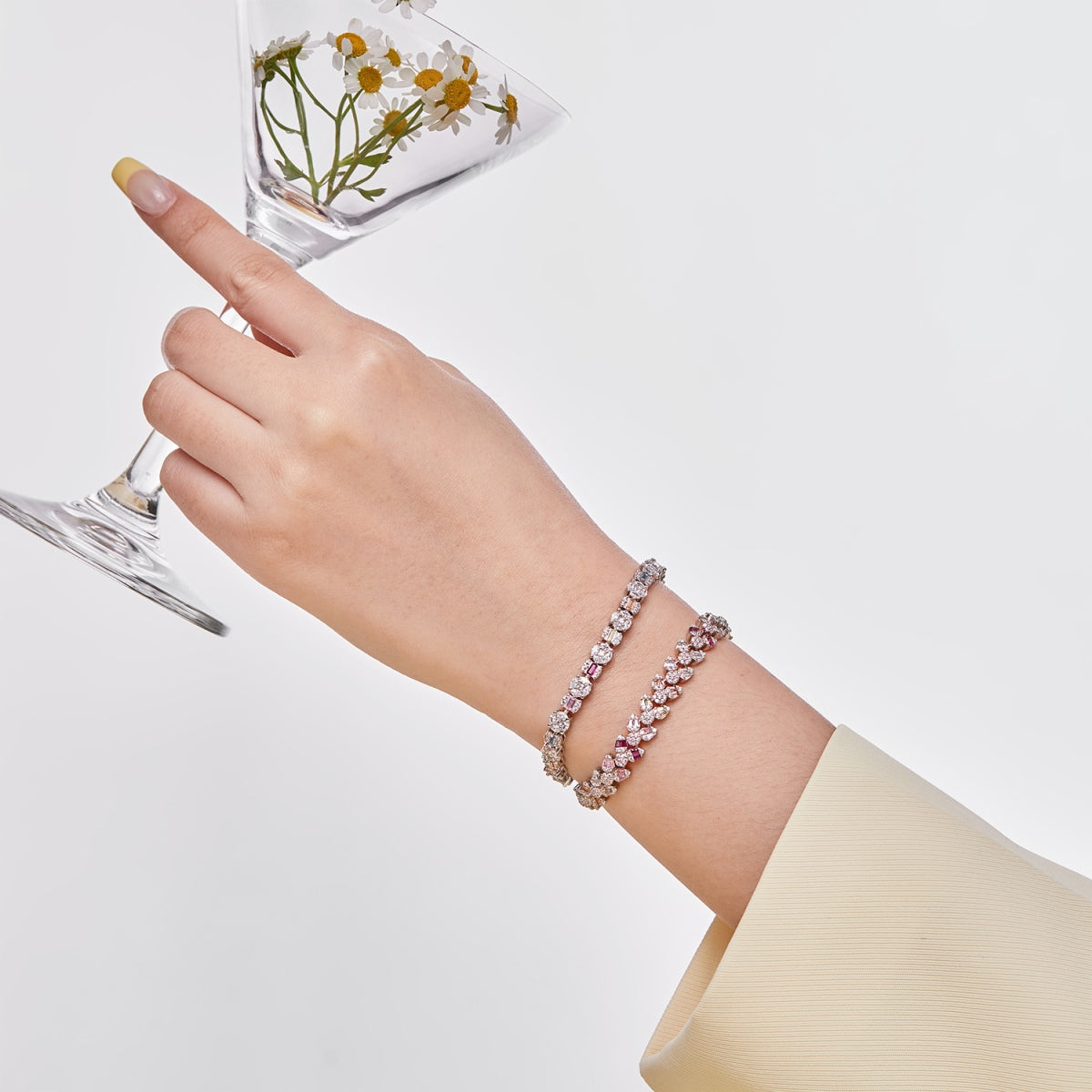 [LUXE] Zierliches, exquisites Armband in Blumenform für den Alltag