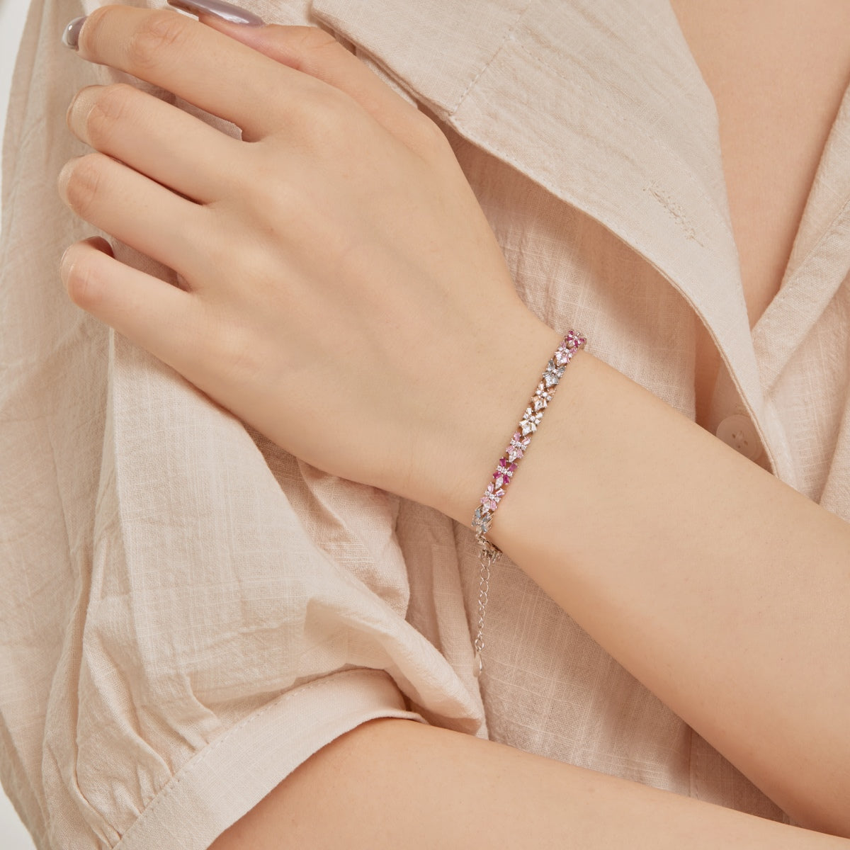 [LUXE]Einzigartiges buntes Party-Armband in Schmetterlingsform