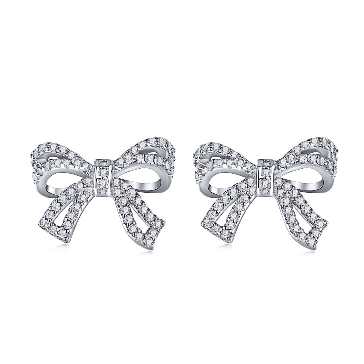 [ROYAL]Dainty Bow Shape Earrings