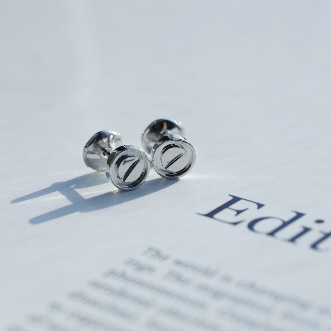 [ROYAL]LOVE EARRINGS SILVER 10MM