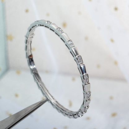 [ROYAL]SERPENTI BRACELET SILVER DIAMOND