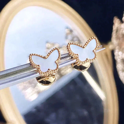 [ROYAL]SWEET BUTTERFLY MOP EARSTUDS