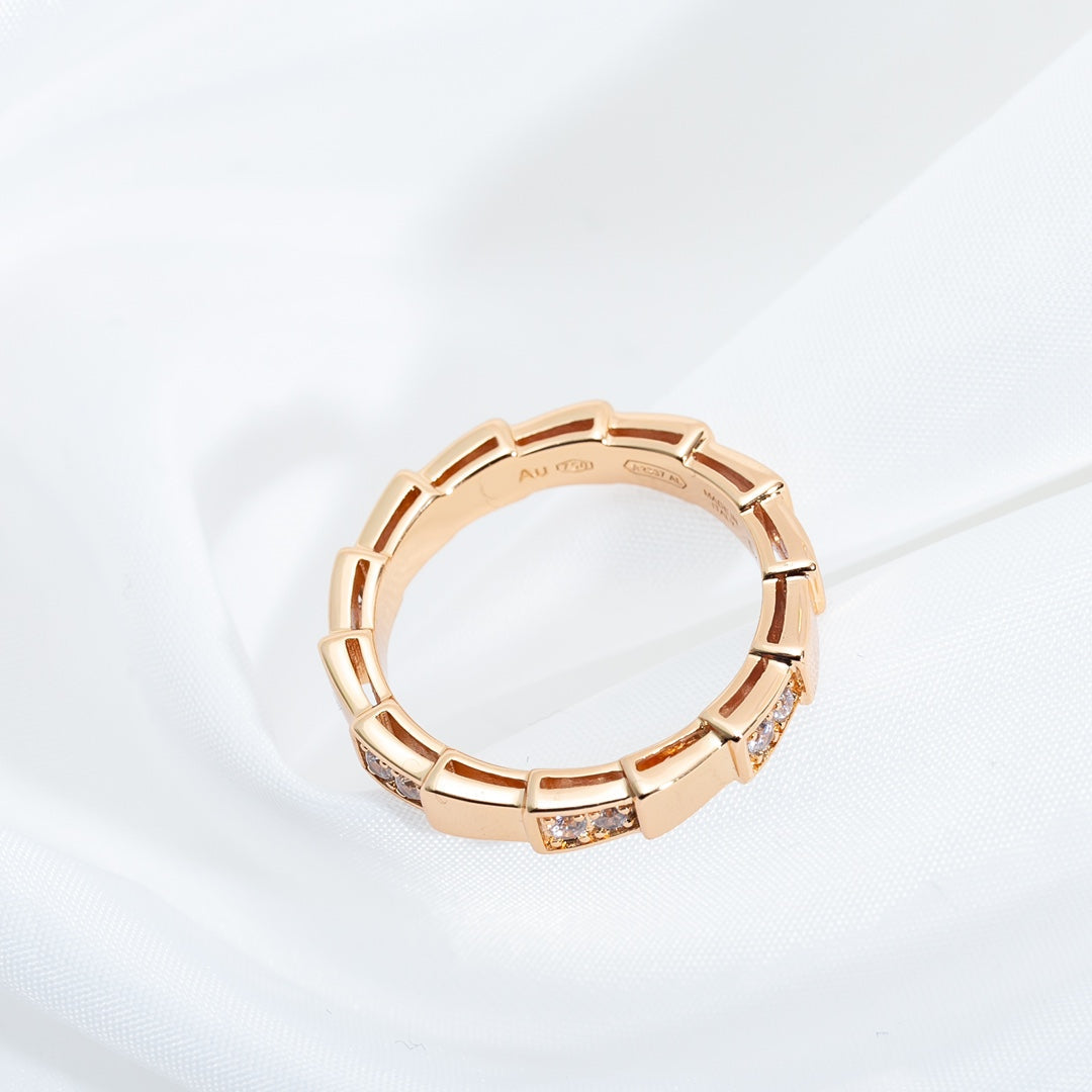 [LUXE]SERPENTI RING ROSGOLD 3MM