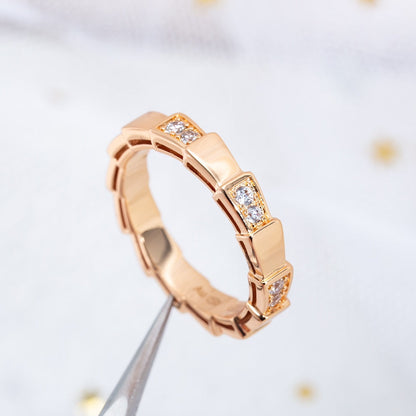 [LUXE]SERPENTI RING ROSGOLD 3MM