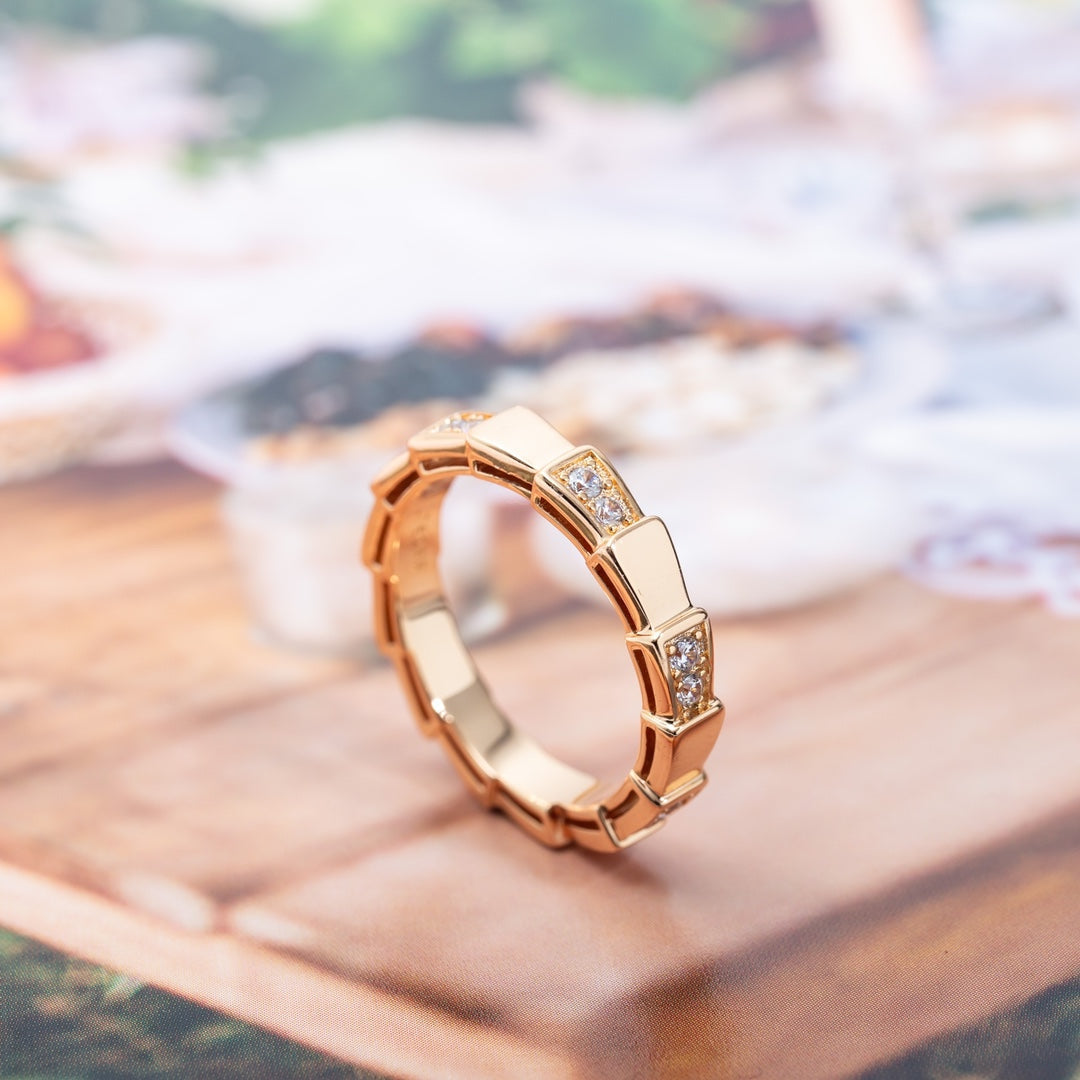 [LUXE]SERPENTI RING ROSGOLD 3MM