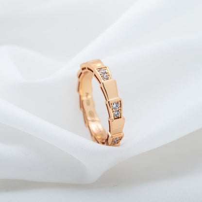 [LUXE]SERPENTI RING ROSGOLD 3MM