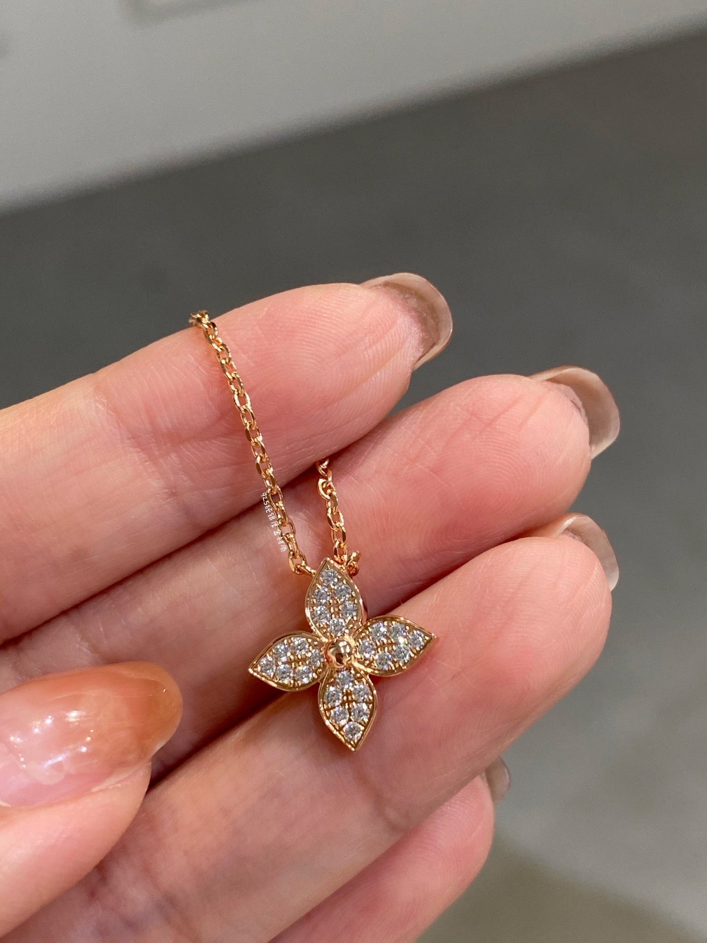 [ROYAL]STAR DIAMOND NECKALCE