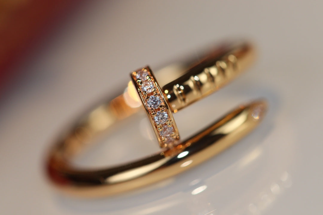 [ROYAL]JUSTE RING 2.65MM GOLD DIAMOND