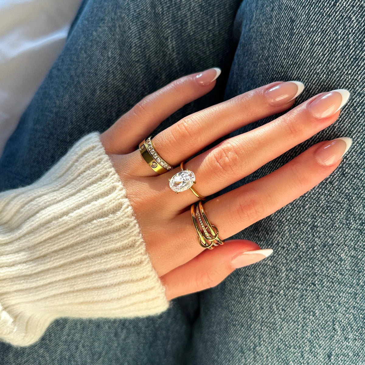 [Royal&Vicky]Dara Diamantring-Set