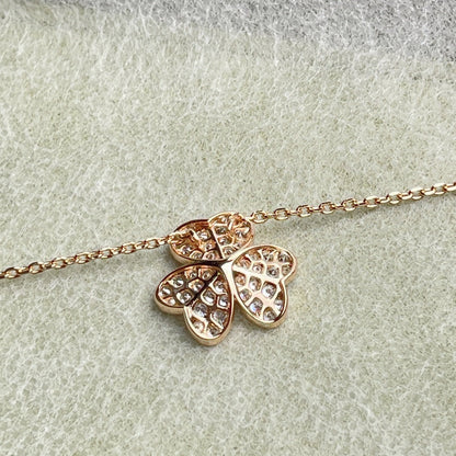 [ROYAL]FLOWER DIAMOND NECKLACE