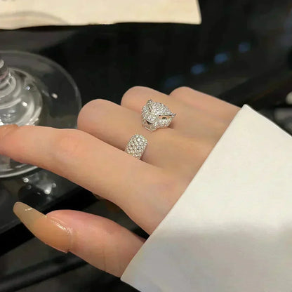 [ROYAL]PANTHERE 5.5MM ALL DIAMOND RING