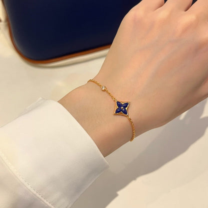 [LUXE]COLOR STAR ROSGOLD DIAMANTARMBAND