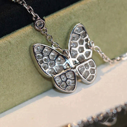 [ROYAL]BUTTERFLY DIAMOND NECKLACE