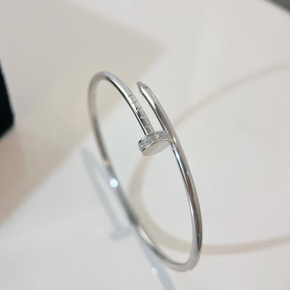 [LUXE]JUSTE ブレスレット 2.5MM シルバー ダイヤモンド