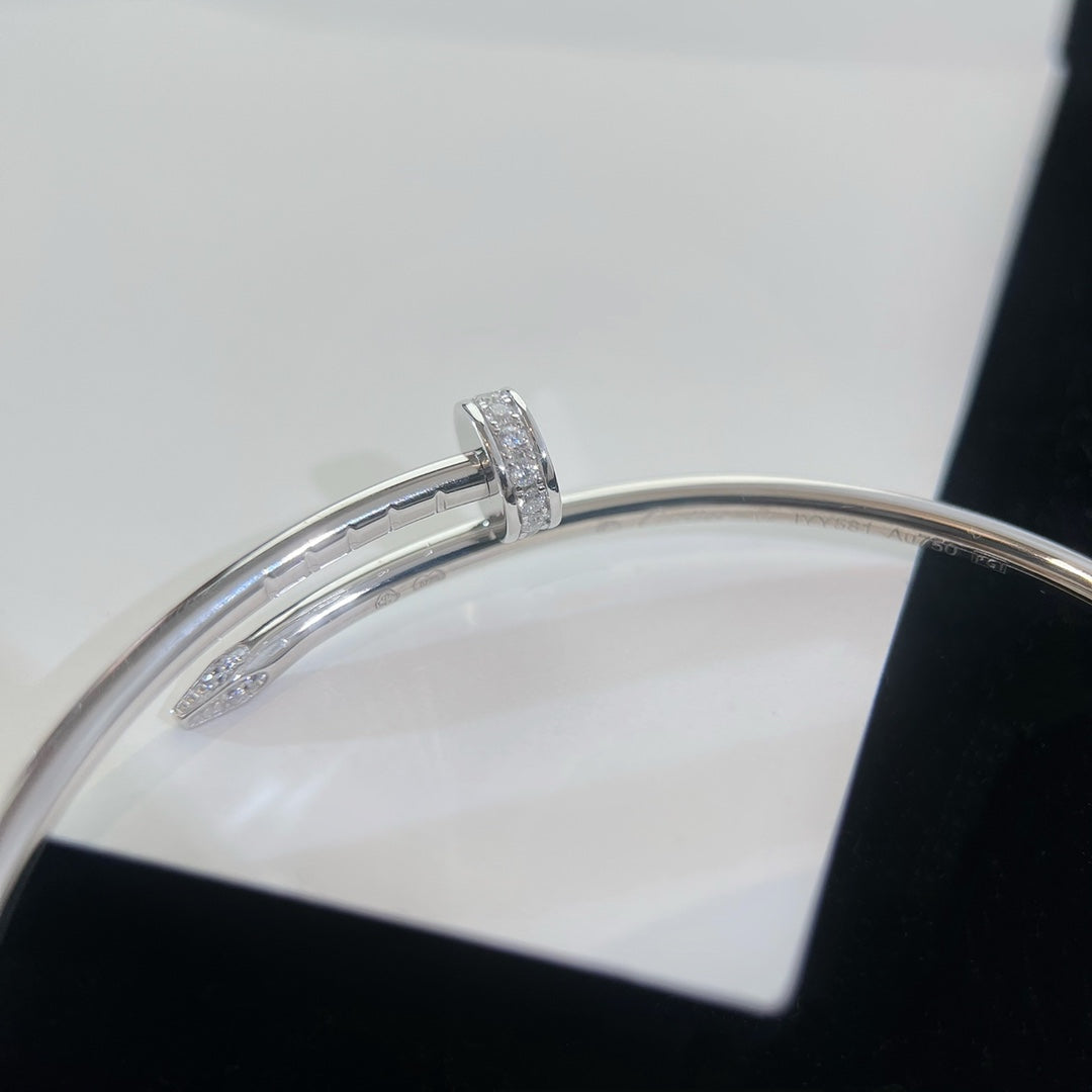 [ROYAL]JUSTE BRACELET 2.5MM SILVER DIAMOND