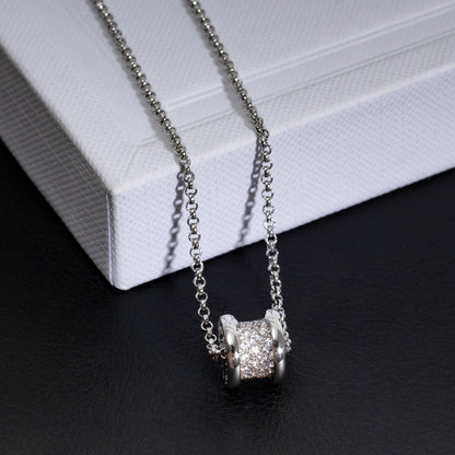 [ROYAL]ZERO 1 SILVER DIAMOND NECKLACE