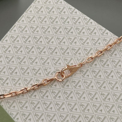 [ROYAL]LUCKY SPRING 15 MOTIFS ROSE GOLD NECKLACE