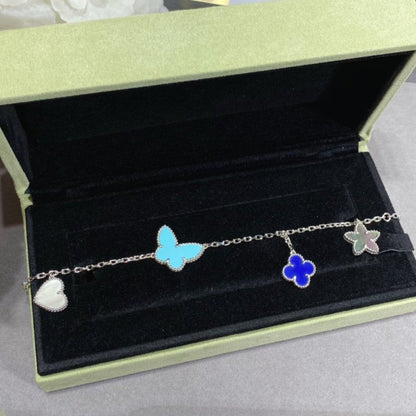 [Royal]LUCKY SPRING SILVER BRACELET 4 MOTIF