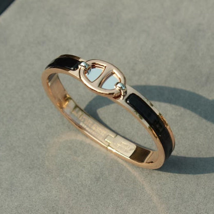 [ROYAL]CLIC CHAINE PINK GOLD BRACELET