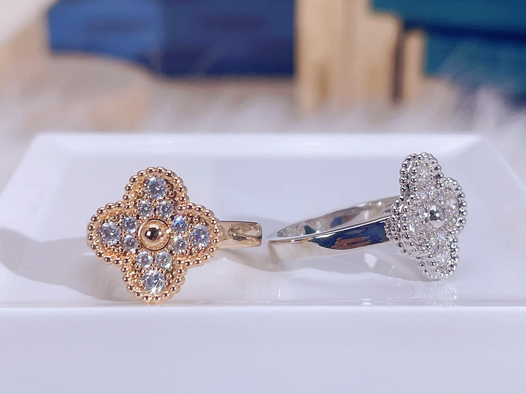 [ROYAL]CLOVER DIAMOND RING