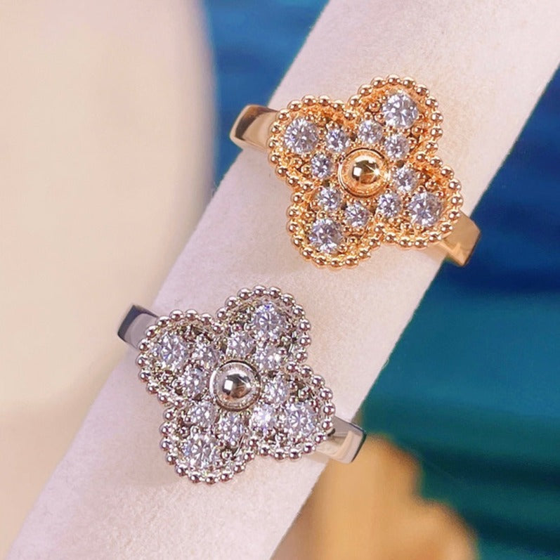 [ROYAL]CLOVER DIAMOND RING