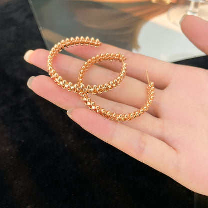 [ROYAL]CLASH HOOP EARRINGS