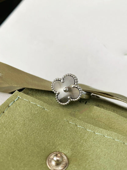 [ROYAL]CLOVER SILVER RING