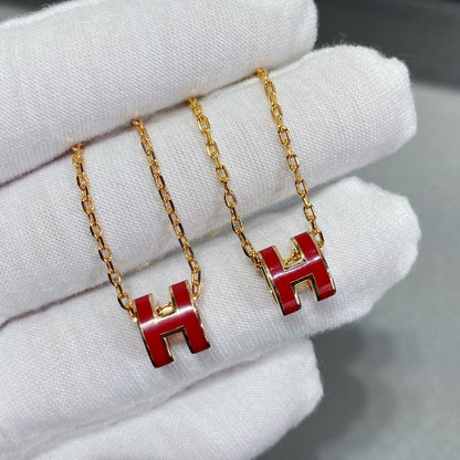 [ROYAL]MINI POP H NECKLACE