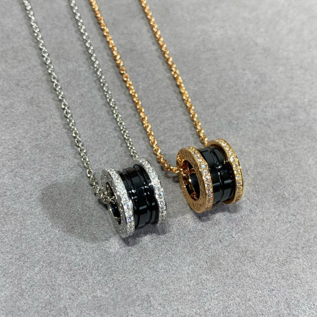 [ROYAL]ZERO 1 DIAMOND CERAMIC NECKLACE