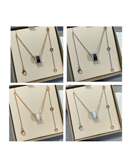 [ROYAL]ZERO 1 DIAMOND CERAMIC NECKLACE