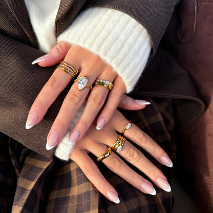 [Royal&Vicky]Dara Diamantring-Set