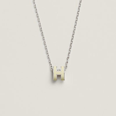 [ROYAL]HM CLIC YELLOW ENAMEL GOLD NECKLACE