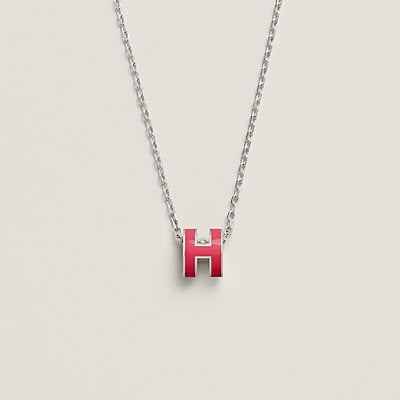 [ROYAL]H NECKLACE PINK