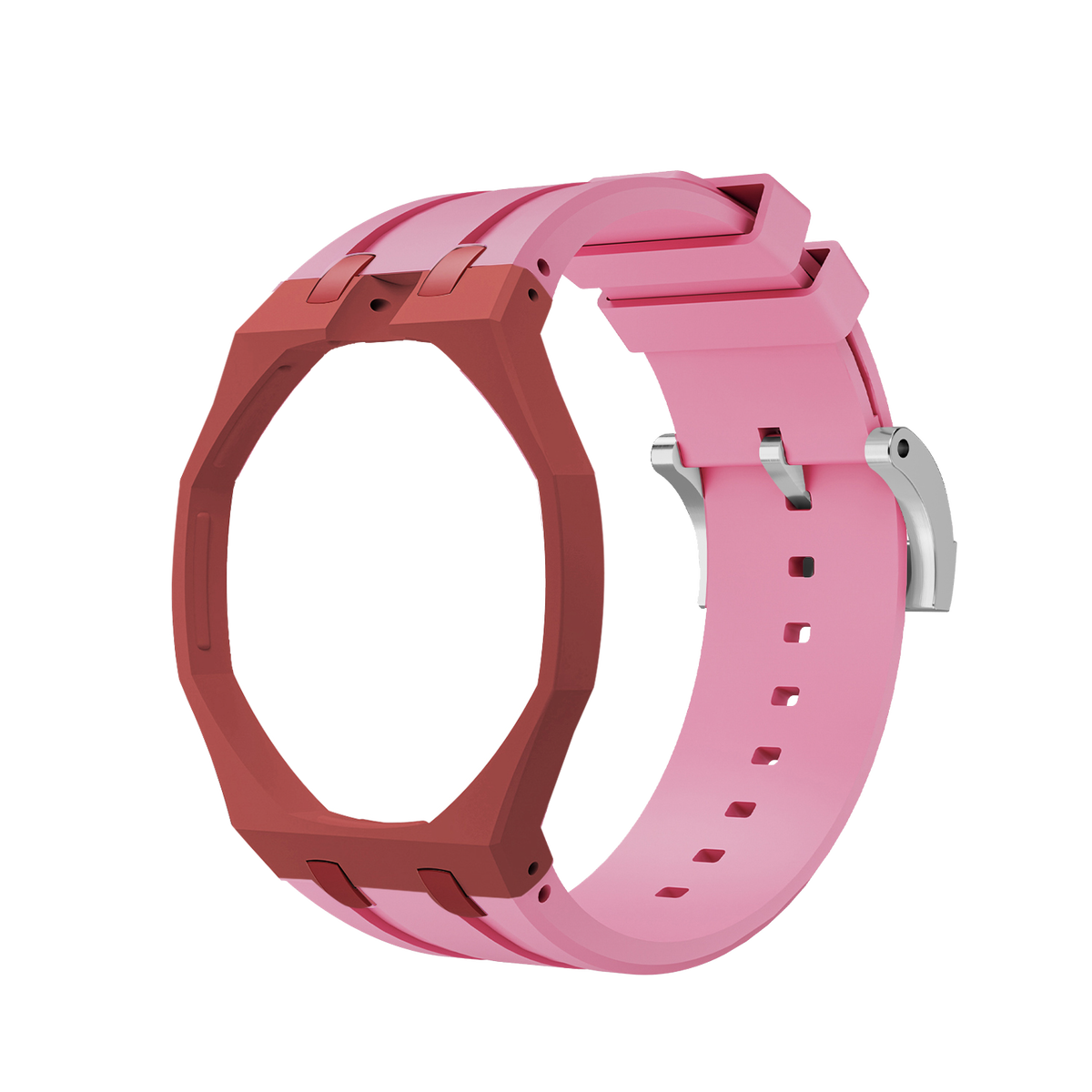 Royal&Vicky Strap Exclusive Bioceramic Case & Silicone Strap Mix Color