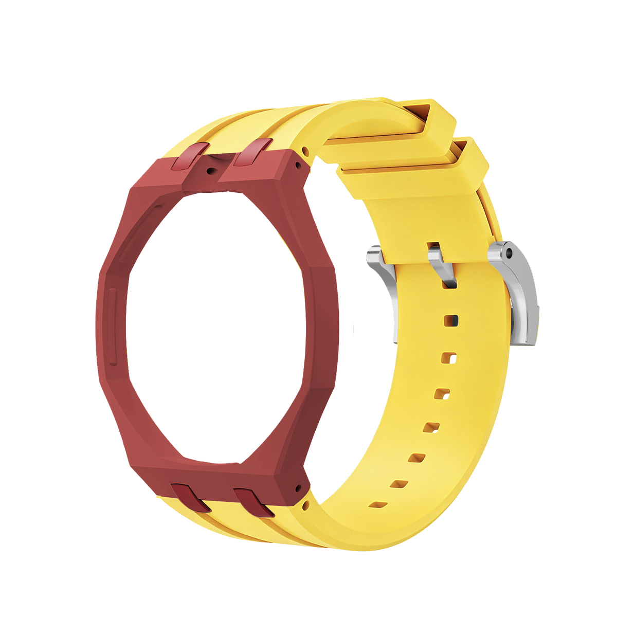 Royal&Vicky Strap Exclusive Bioceramic Case & Silicone Strap Mix Color