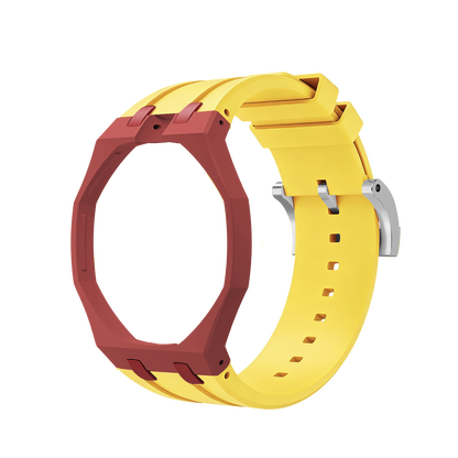 Royal&Vicky Strap Exclusive Bioceramic Case & Silicone Strap Mix Color