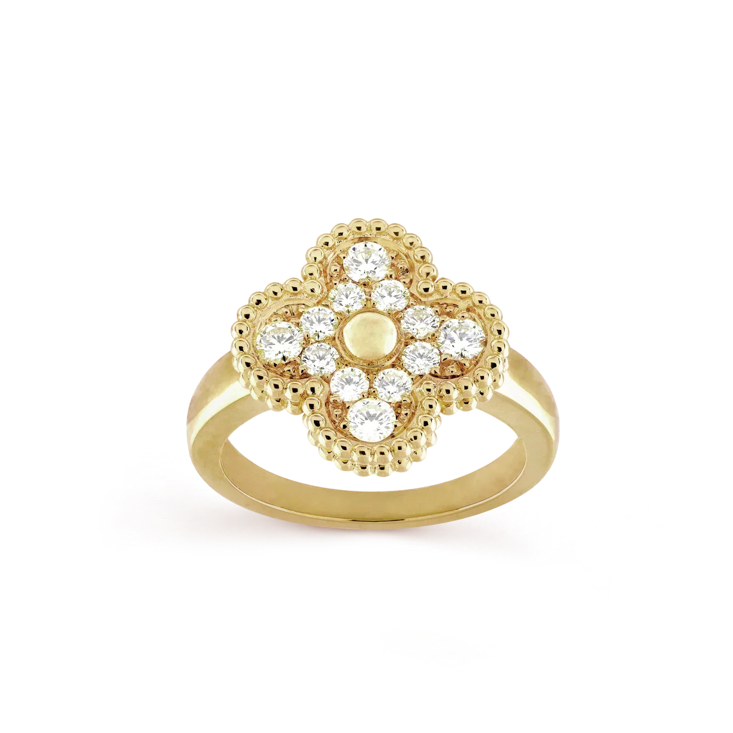 [ROYAL]CLOVER DIAMOND RING