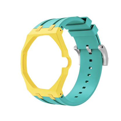Royal&Vicky Strap Exclusive Bioceramic Case & Silicone Strap Mix Color