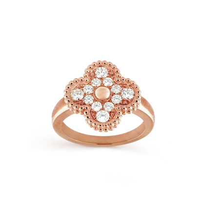 [ROYAL]CLOVER DIAMOND RING