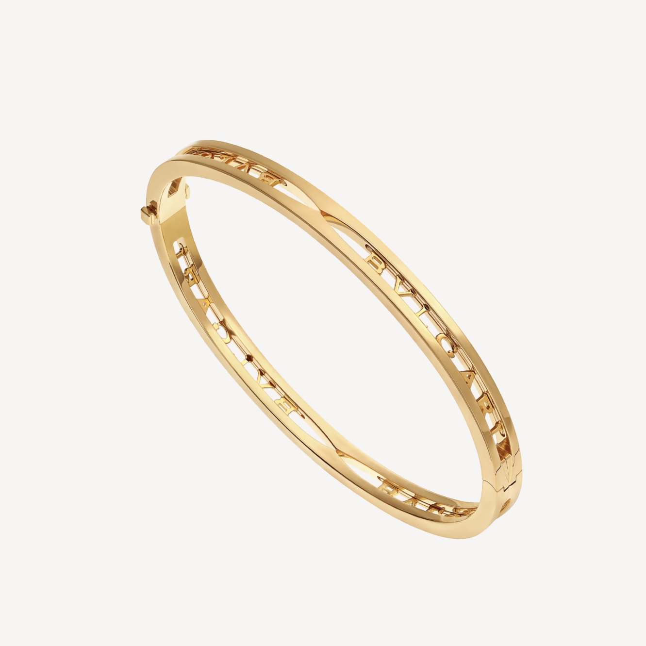 [ROYAL]ZERO 1 SPIRAL LOGO GOLD BRACELET