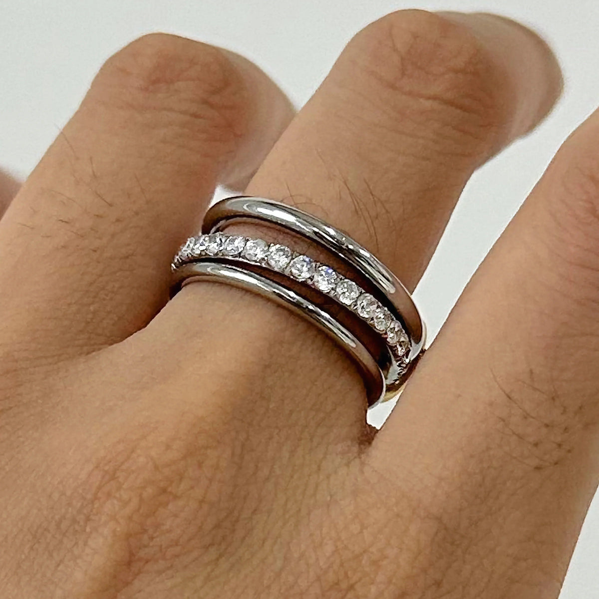 [Royal&Vicky]Evadne Diamantring-Set