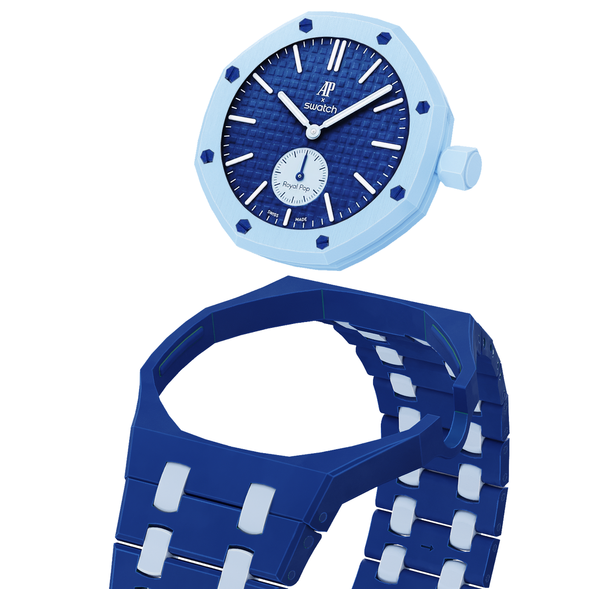 Royal Oak Pop Exklusives Biokeramik-Gehäuse & Biokeramik-Armband in verschiedenen Farben