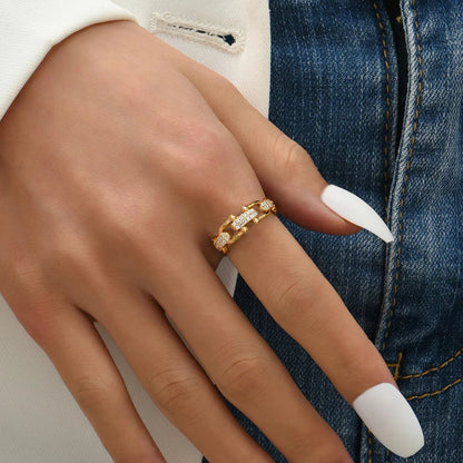[Royal&Vicky]Chloe Gold Ring